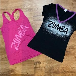 Zumba Thank top and T-Shirt